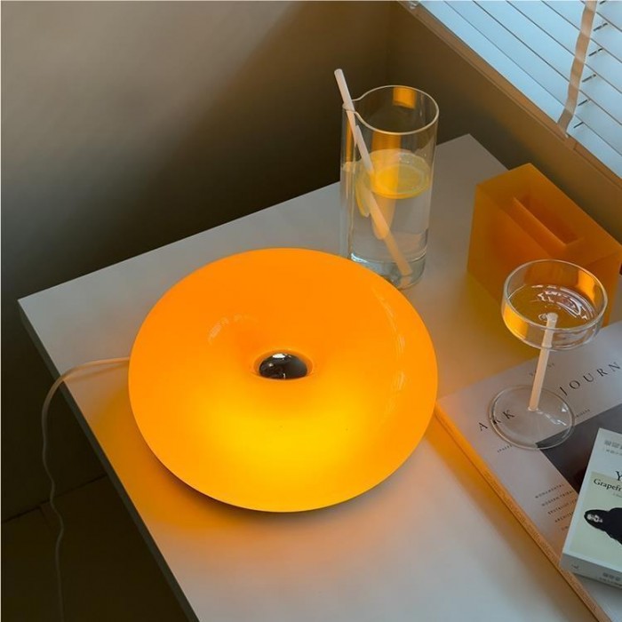 Donut Wall Light and Table Lamp