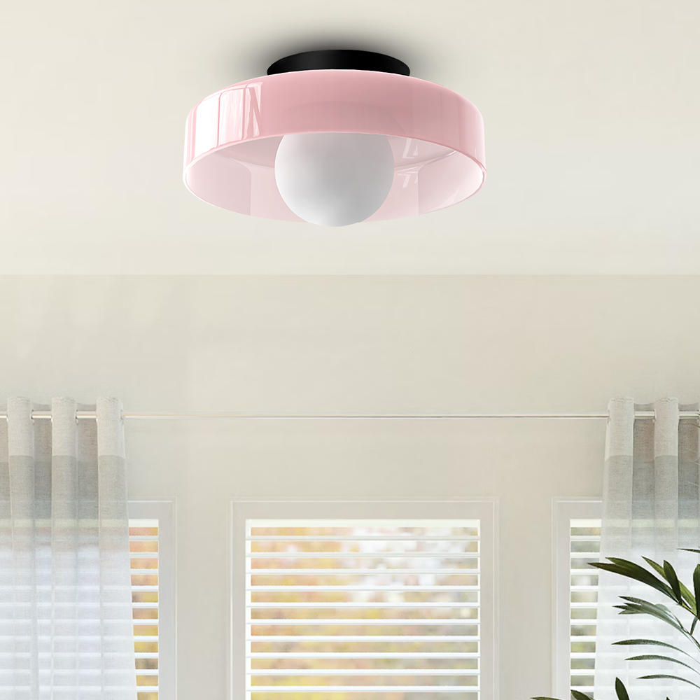 Contemporary Circular Ceiling Fixture