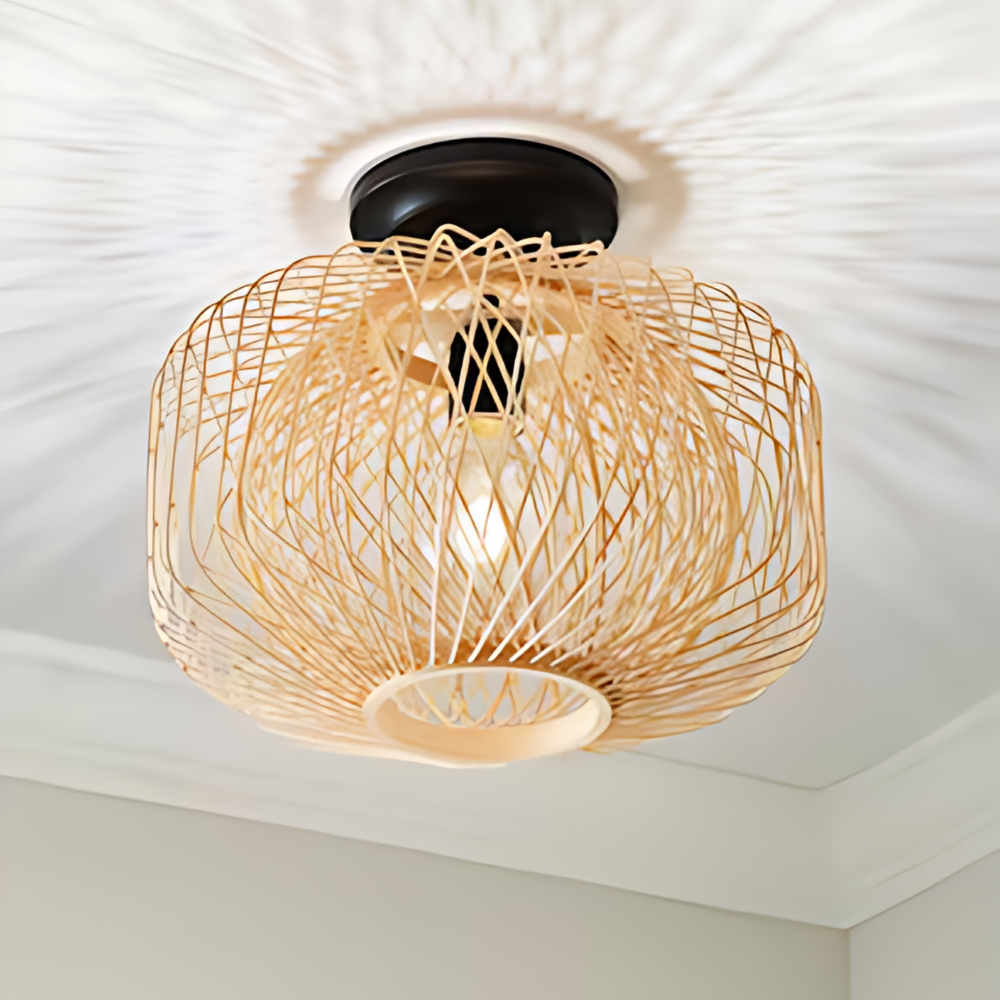 Handcrafted Woven Lantern