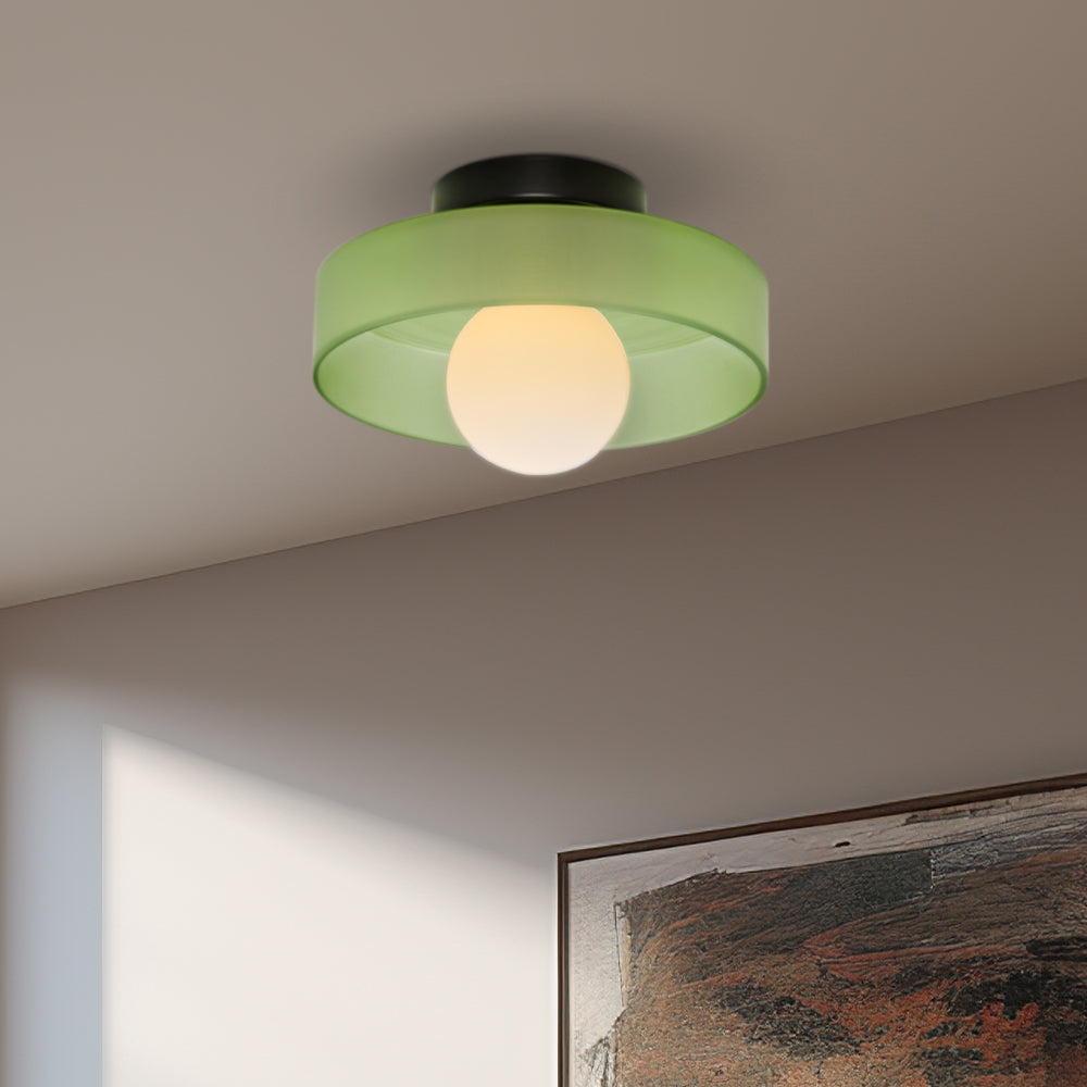 Contemporary Circular Ceiling Fixture
