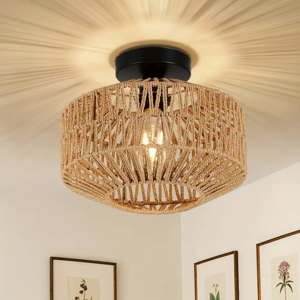 Handcrafted Woven Lantern
