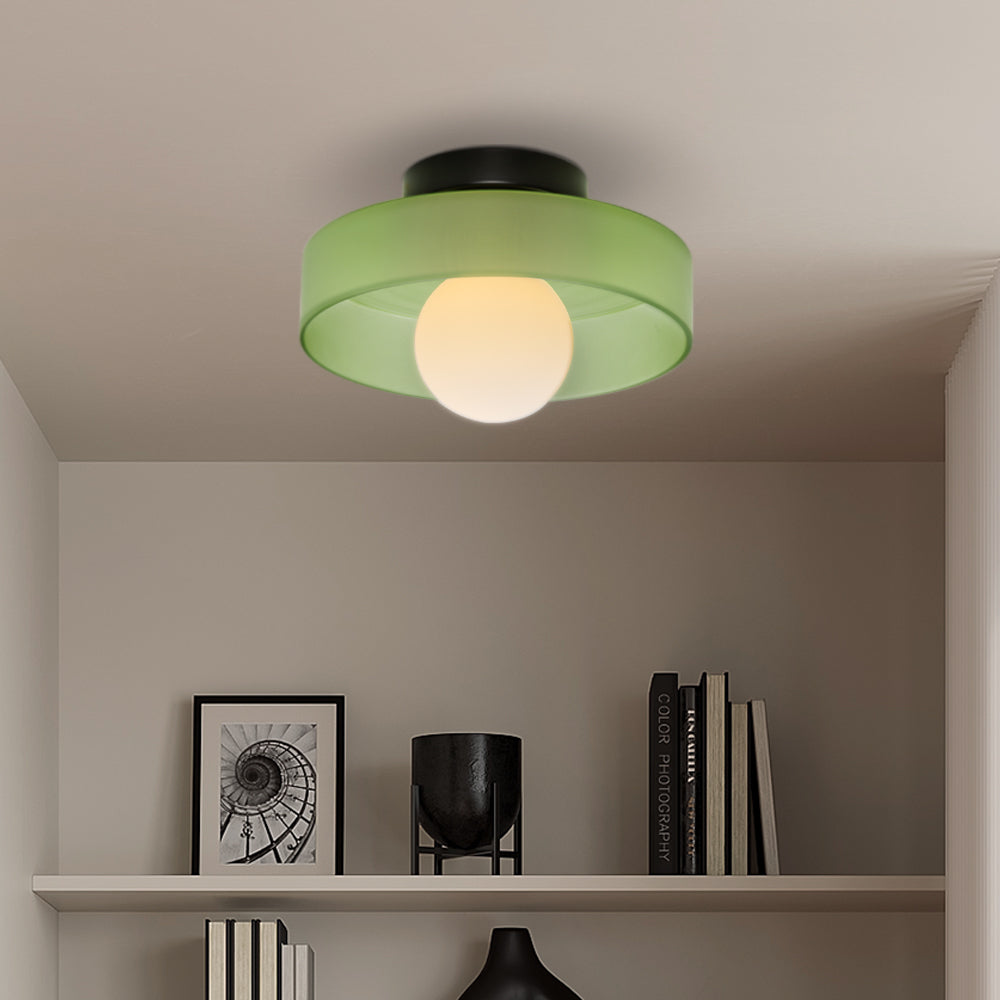 Contemporary Circular Ceiling Fixture