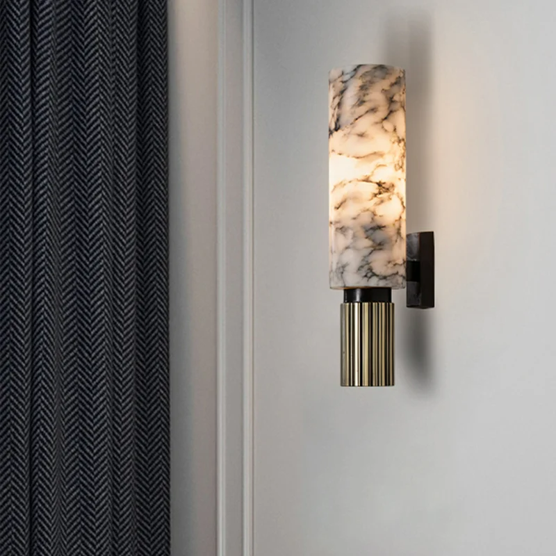 Elegant Marble Wall Sconce