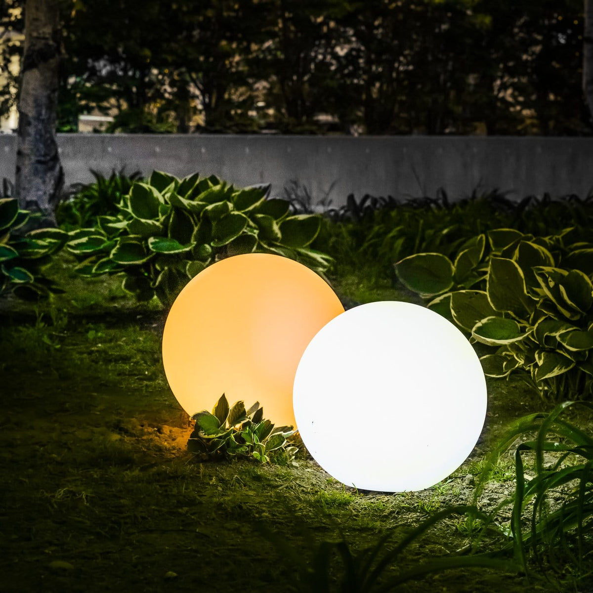 Round Garden Light