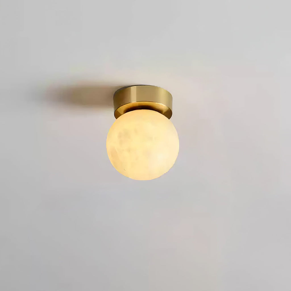 Alabaster Moon Pendant Light