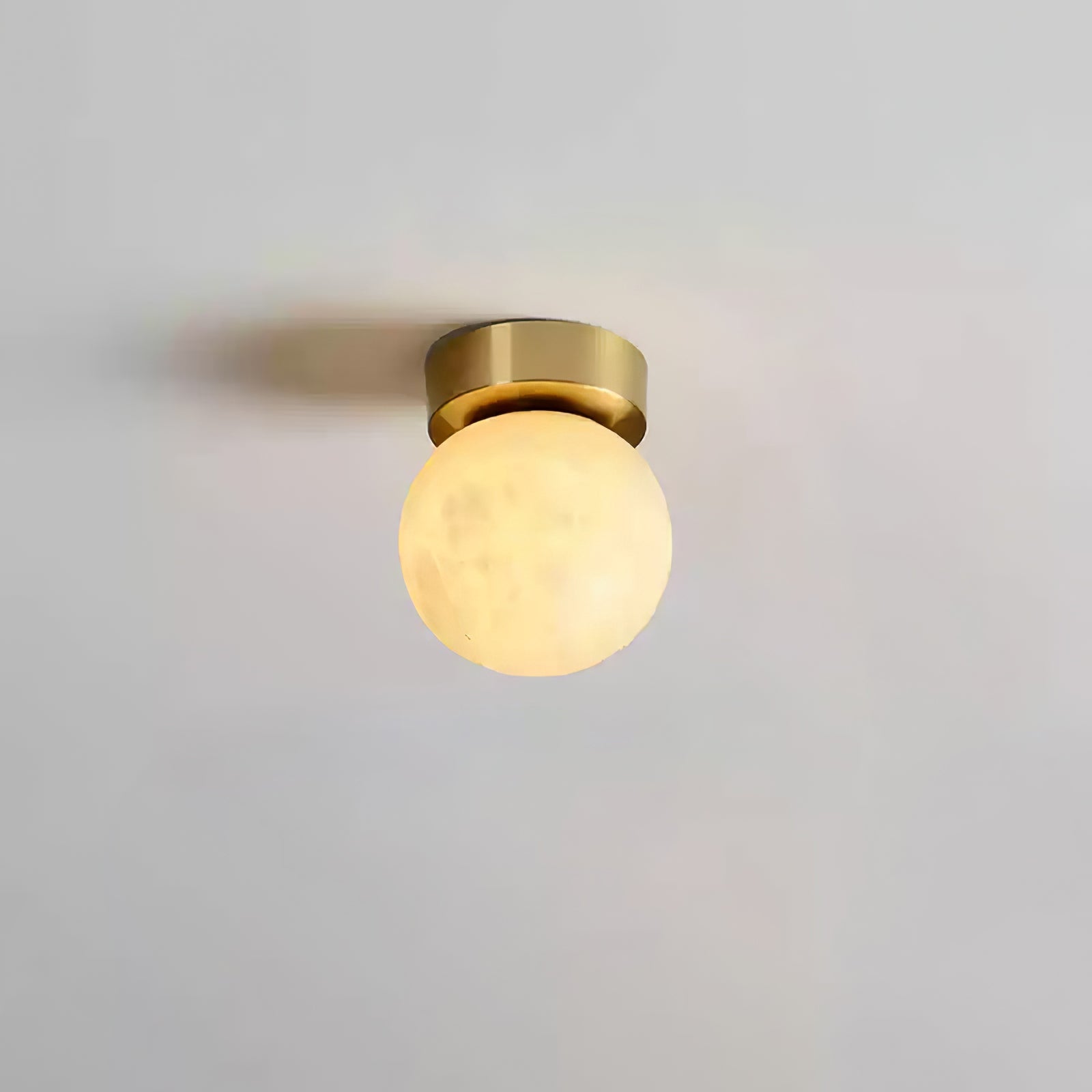 Alabaster Moon Pendant Light