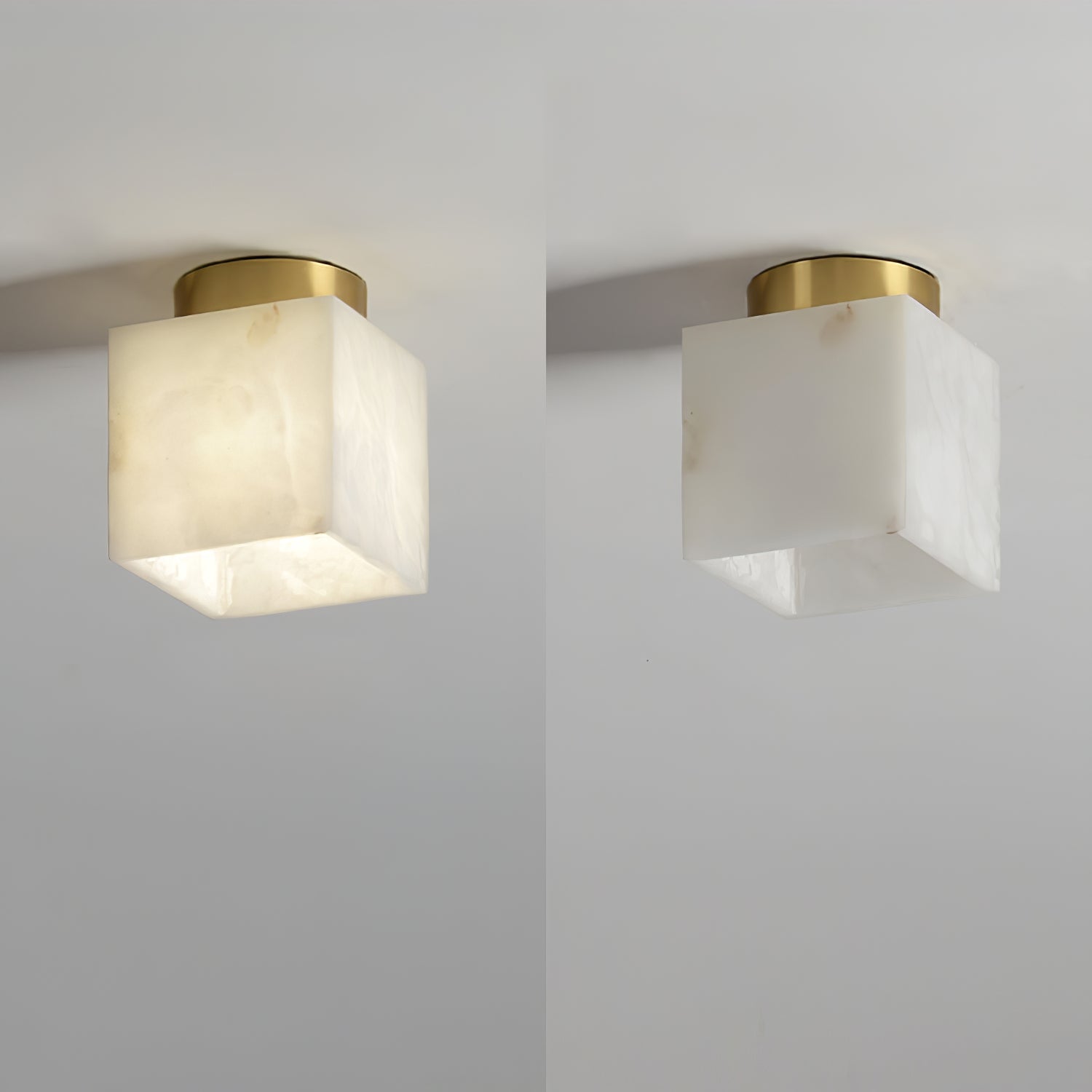 Alabaster Moon Pendant Light