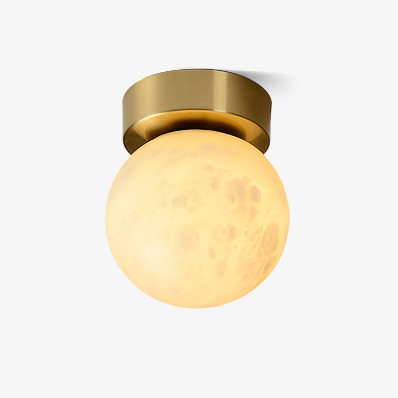 Alabaster Moon Pendant Light