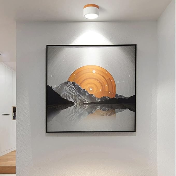 Scandinavian Style Cylinder LED Ceiling Lights for Hallways