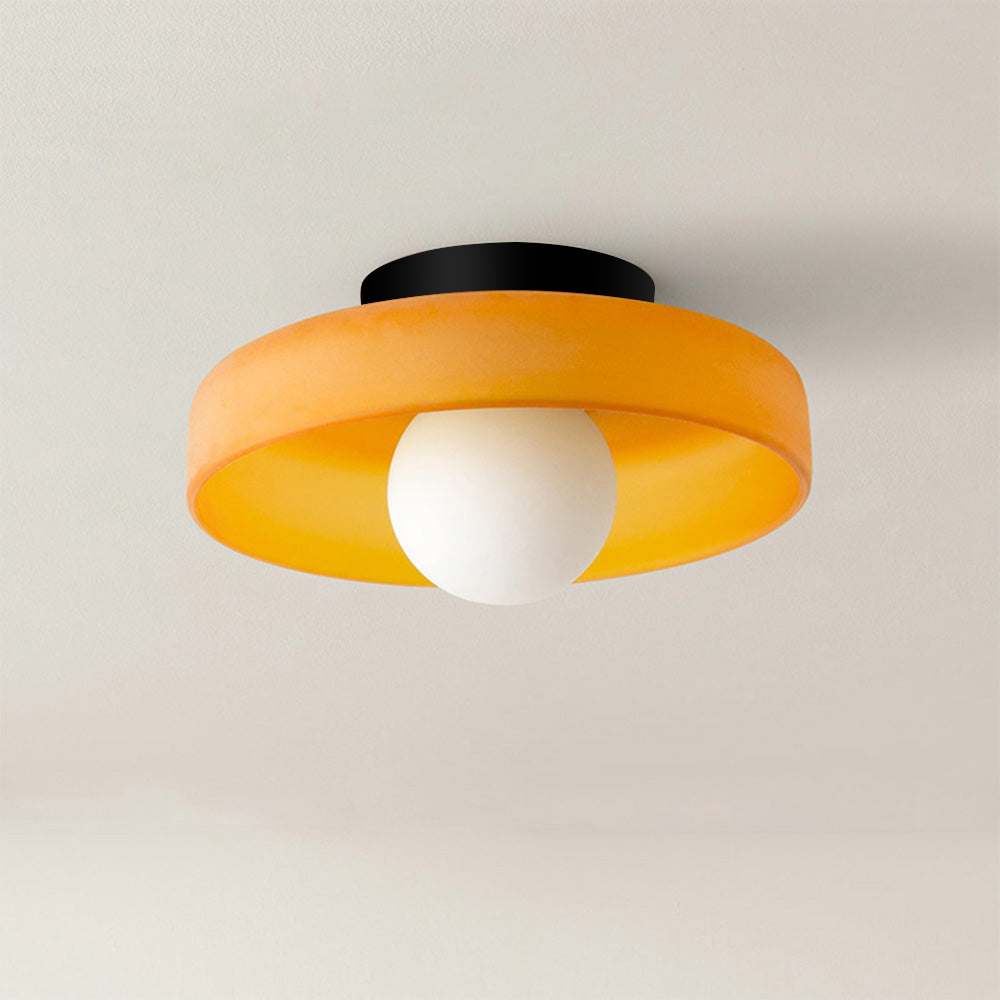 Contemporary Circular Ceiling Fixture