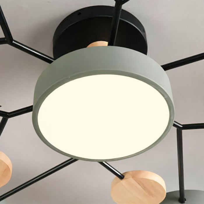 Nordic Style Branching LED Ceiling Light