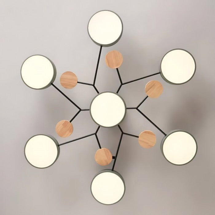 Nordic Style Branching LED Ceiling Light