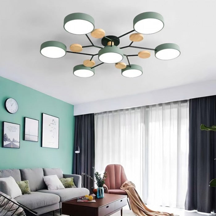 Nordic Style Branching LED Ceiling Light