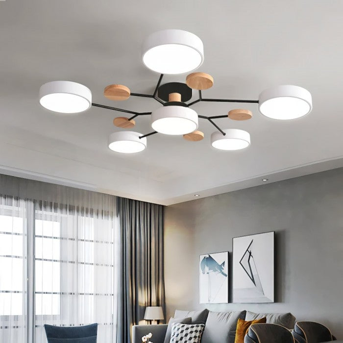 Nordic Style Branching LED Ceiling Light