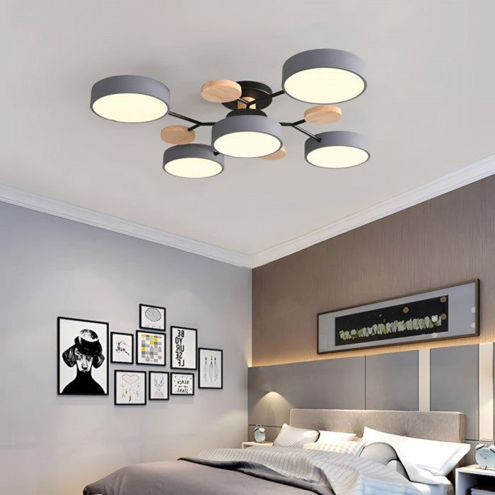 Nordic Style Branching LED Ceiling Light