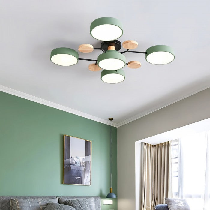 Nordic Style Branching LED Ceiling Light